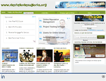 Tablet Screenshot of destellodesugloria.org